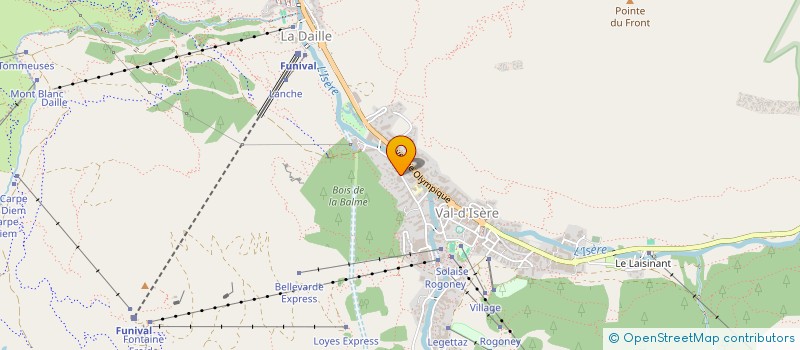 localisation de l'entreprise WATTS, HENRY & WATTS, PRUDENCE  VAL-D ISERE