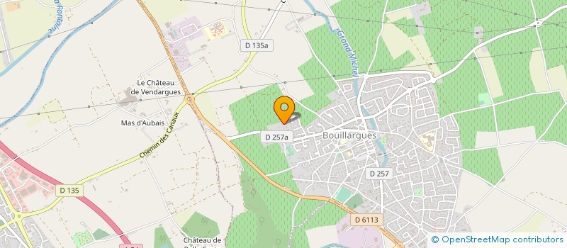 localisation de l'entreprise WATTS'SUN  BOUILLARGUES