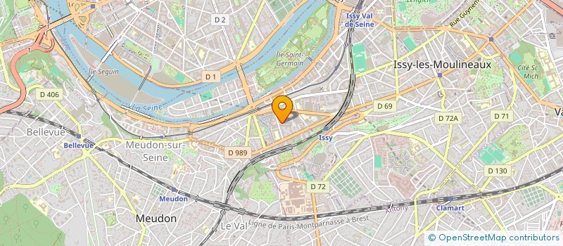 localisation de l'entreprise WATTSON AGENCY à ISSY-LES-MOULINEAUX