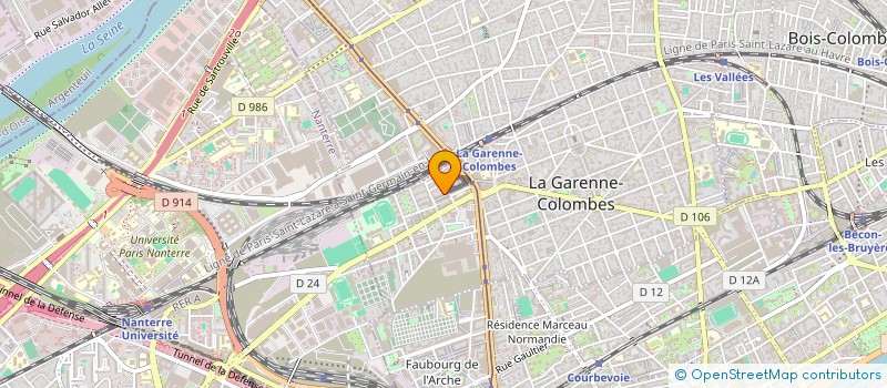 localisation de l'entreprise WATTSPLAN à LA GARENNE-COLOMBES