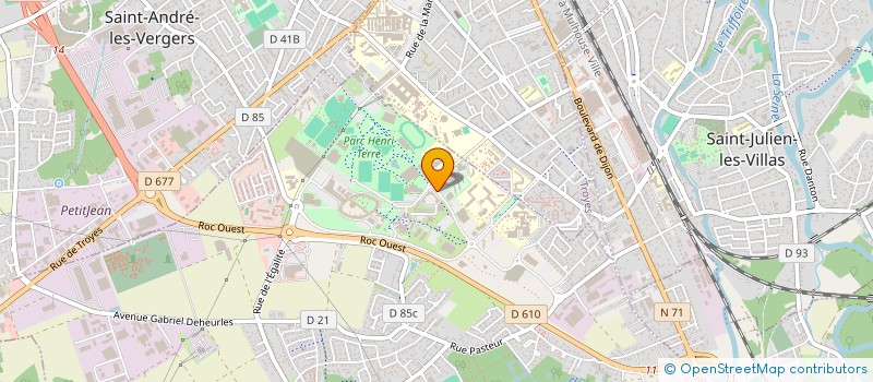 localisation de l'entreprise WATTWIN  ROSIERES-PRES-TROYES