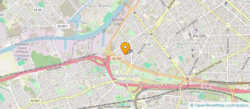localisation de l'entreprise WATZEPLOT PROD à LILLE
