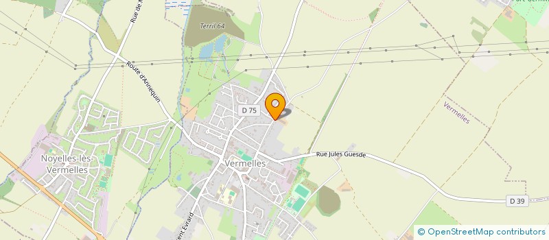 localisation de l'entreprise WAUDACE à VERMELLES