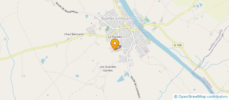 localisation de l'entreprise WAUENZELL-ARNAUD à AVAILLES-LIMOUZINE