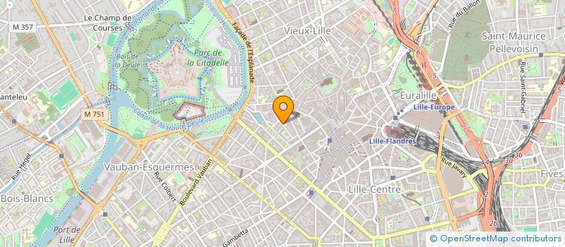 localisation de l'entreprise WAULT SANTE  LILLE