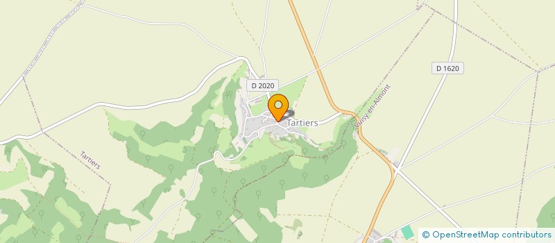 localisation de l'entreprise WAUQDIET  TARTIERS