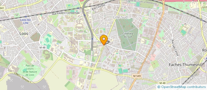 localisation de l'entreprise WAUQUIER VTC à LILLE