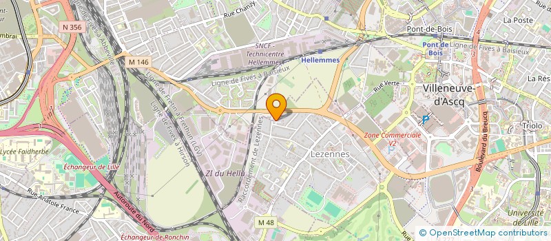 localisation de l'entreprise WAUTERS ENERGIE à LEZENNES