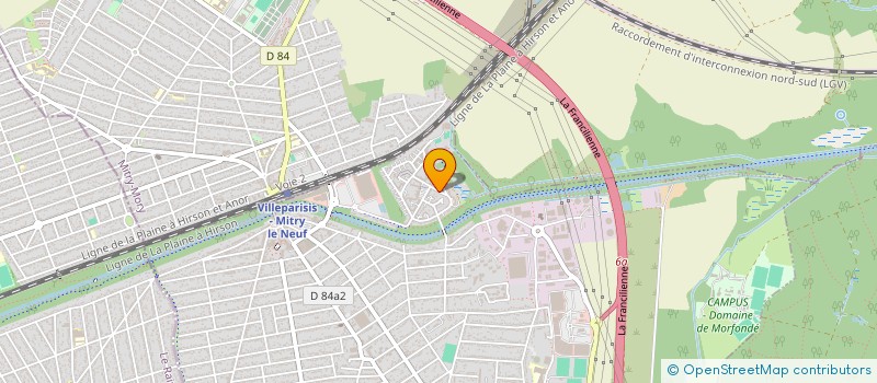 localisation de l'entreprise WAV VISIONS  VILLEPARISIS