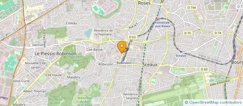 localisation de l'entreprise WAVE 2020 à SCEAUX