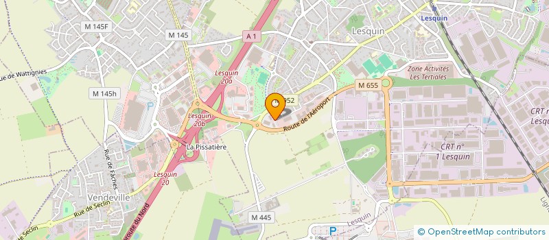 localisation de l'entreprise WAVE à LESQUIN