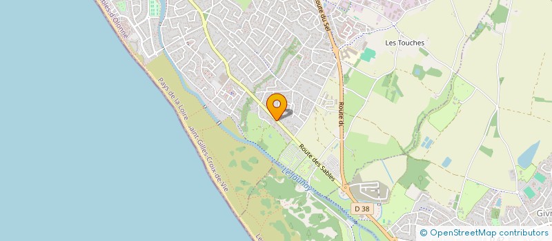 localisation de l'entreprise WAVE AND ANCHOR  SAINT-GILLES-CROIX-DE-VIE