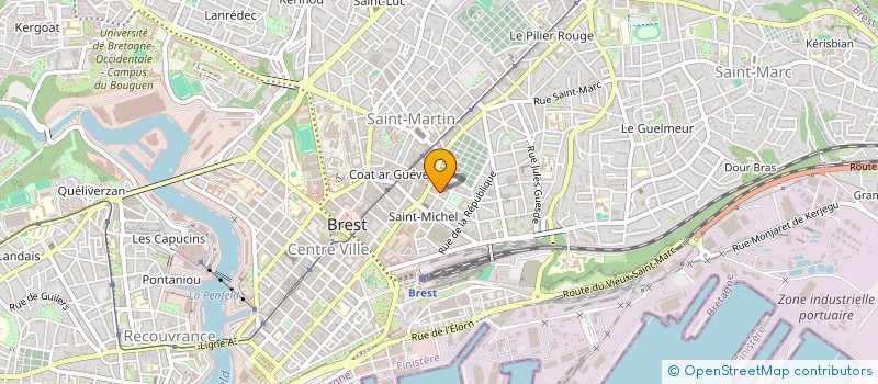 localisation de l'entreprise WAVE IMMO à BREST