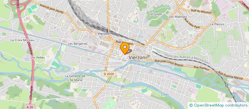 localisation de l'entreprise WAVE PROTECT FRANCE  VIERZON