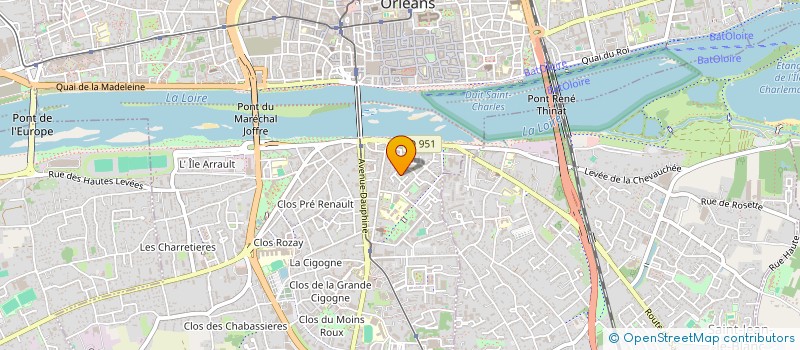 localisation de l'entreprise WAVE PUNCH TOUR à ORLEANS