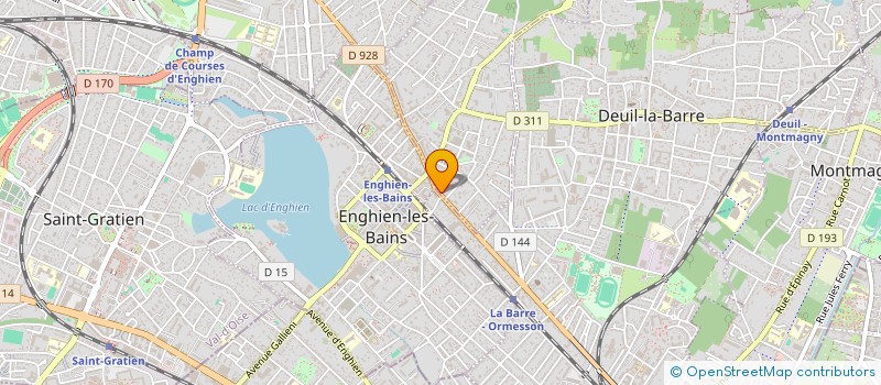 localisation de l'entreprise WAVEFRONT  MONTMORENCY