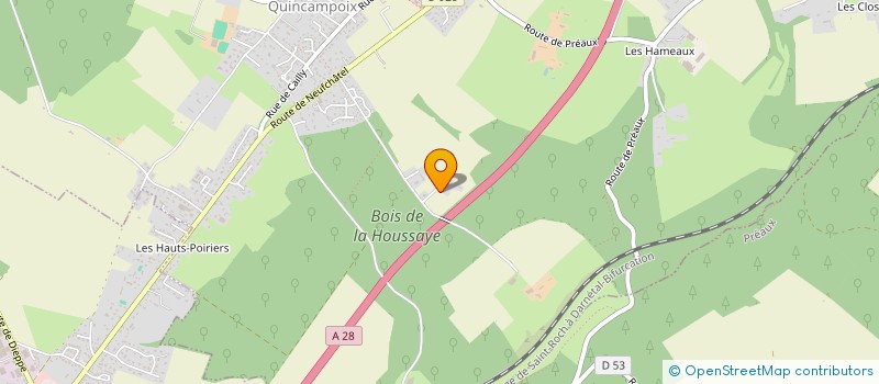 localisation de l'entreprise WAVEPOOL  QUINCAMPOIX