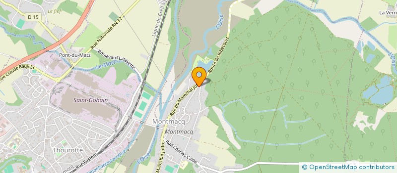 localisation de l'entreprise WAVES AFTER WAVES  MONTMACQ