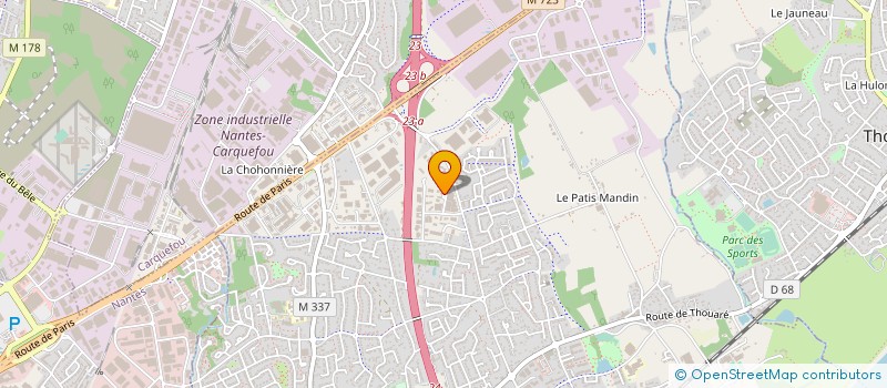 localisation de l'entreprise WAVES SYSTEM  SAINTE-LUCE-SUR-LOIRE