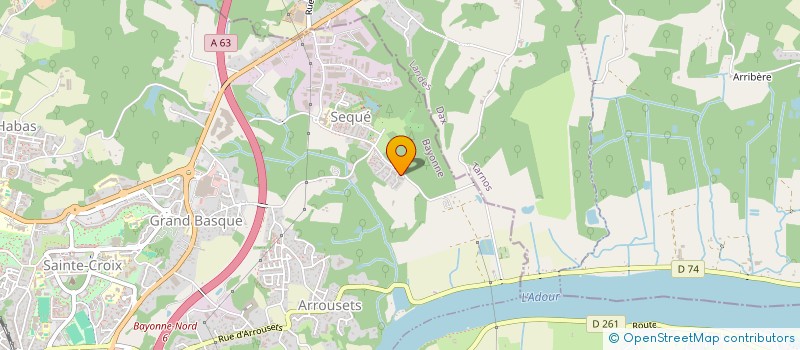 localisation de l'entreprise WAVESHIFTERS MUSIC GROUP à BAYONNE