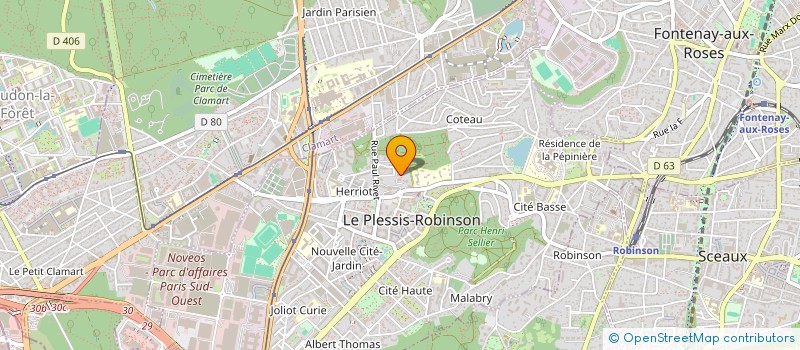 localisation de l'entreprise WAVIS FRANCE SARL à LE PLESSIS ROBINSON