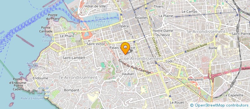 localisation de l'entreprise WAVORIS  MARSEILLE