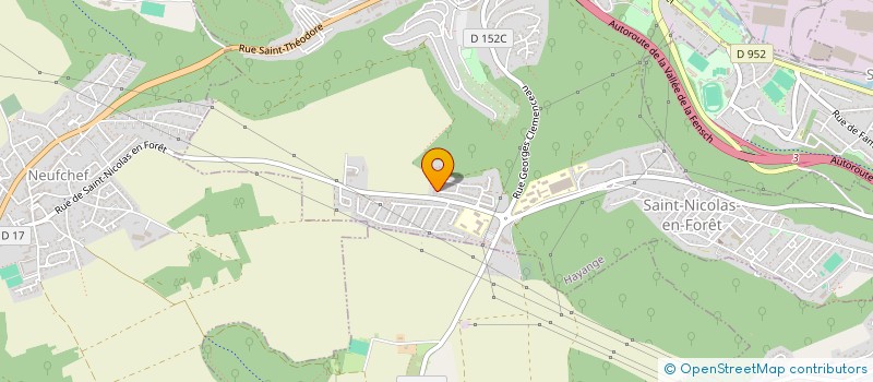 localisation de l'entreprise WAWDAC  VALMESTROFF