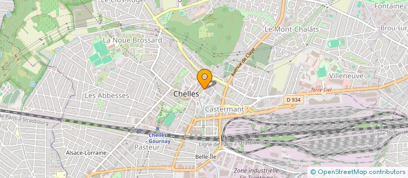 localisation de l'entreprise WAWI  CHELLES