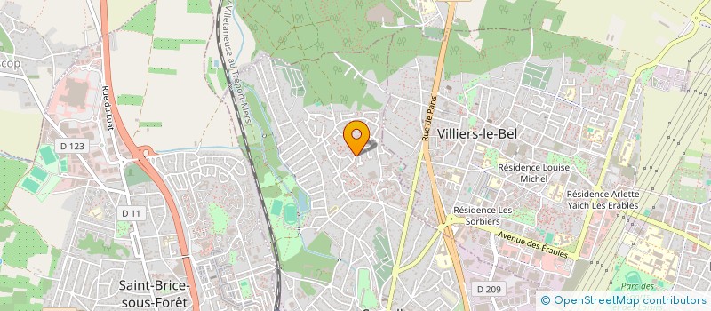 localisation de l'entreprise WAWINA TAXIS  SARCELLES