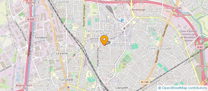 localisation de l'entreprise WAX PRODUCTION à TOULOUSE