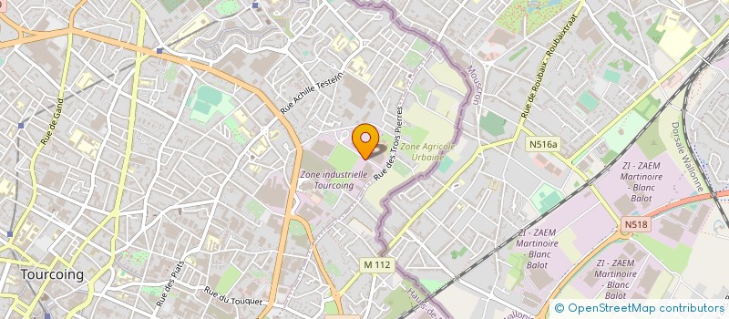 localisation de l'entreprise WAY CAR  TOURCOING