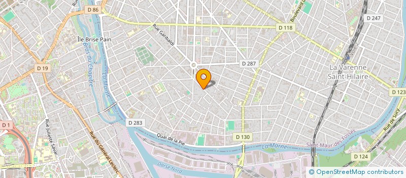 localisation de l'entreprise WAY INVEST à SAINT-MAUR-DES-FOSSES