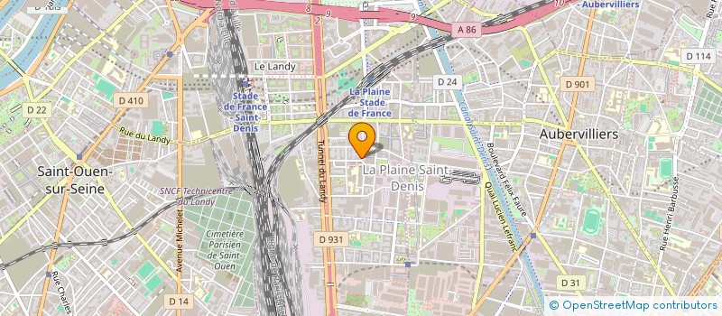 localisation de l'entreprise WAY'S UP à SAINT-DENIS