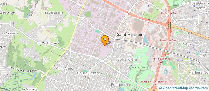 localisation de l'entreprise WAY TO GREEN  SAINT-HERBLAIN