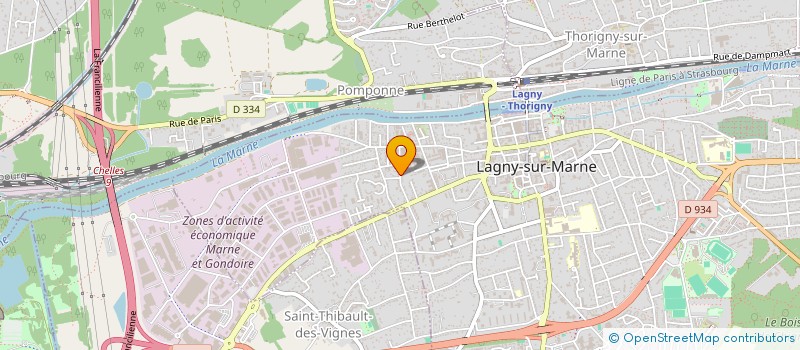 localisation de l'entreprise WAY WAY  LAGNY-SUR-MARNE