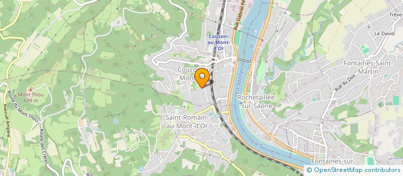 localisation de l'entreprise WAY2USE  COUZON-AU-MONT-D'OR