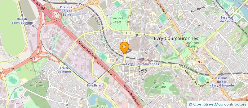 localisation de l'entreprise WAYAGAKO CONSULTING  EVRY-COURCOURONNES