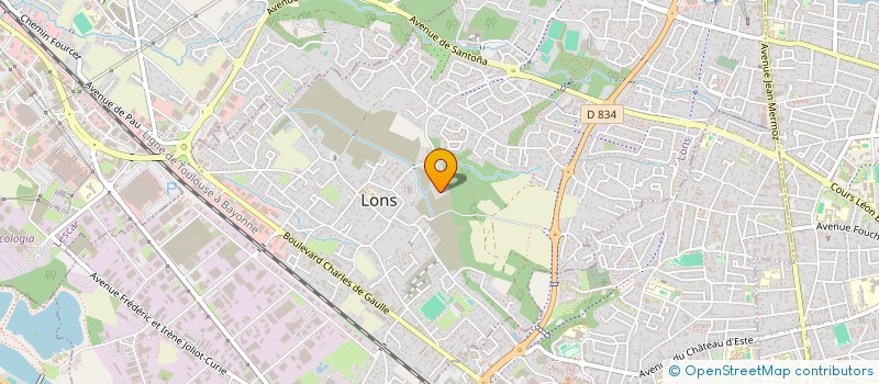 localisation de l'entreprise WAYAN à LONS