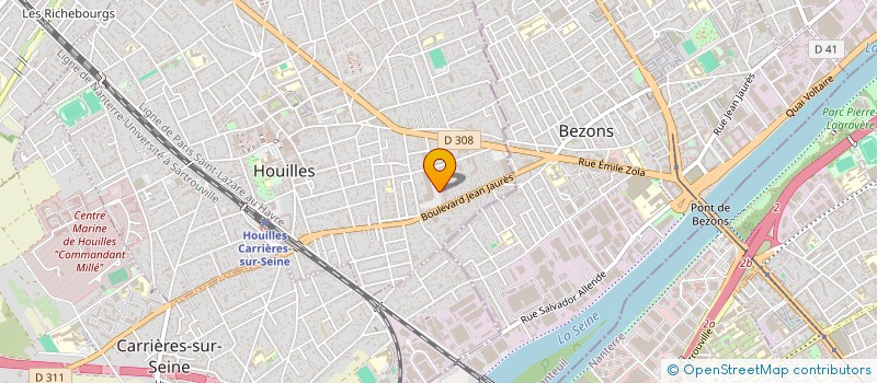 localisation de l'entreprise WAYANA CONSULTING  HOUILLES