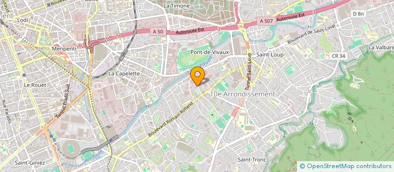 localisation de l'entreprise WAYLAM à MARSEILLE