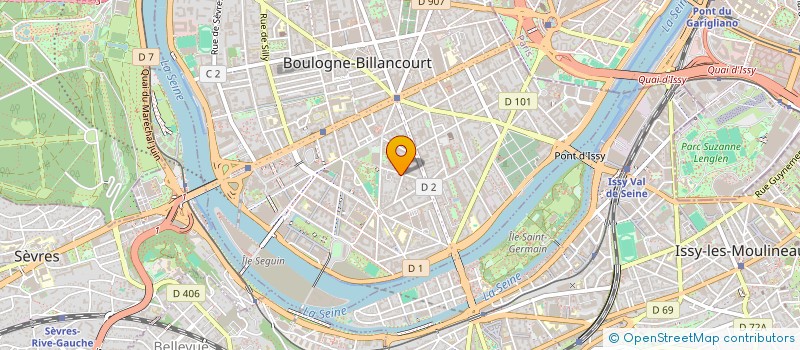 localisation de l'entreprise WAYO à BOULOGNE-BILLANCOURT
