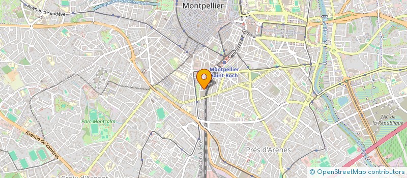 localisation de l'entreprise WAYOF à MONTPELLIER