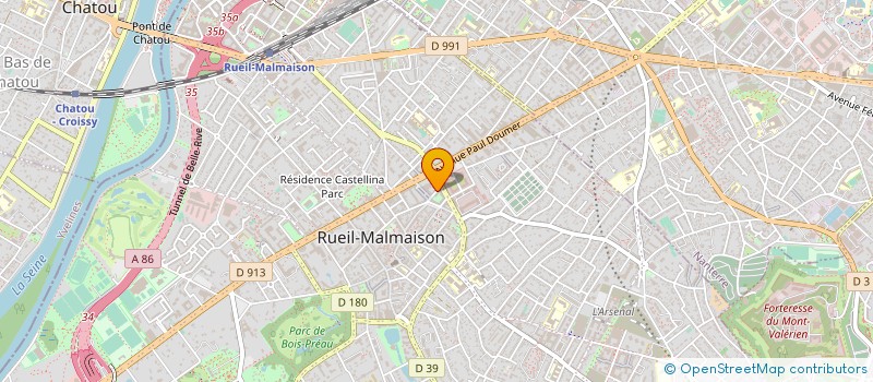 localisation de l'entreprise WAYPOINT CONSEIL à RUEIL-MALMAISON