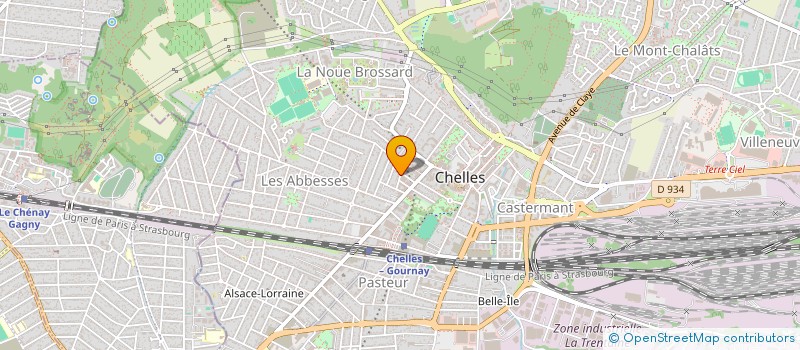 localisation de l'entreprise WAYS à CHELLES