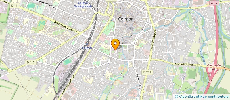 localisation de l'entreprise WAYS  COLMAR