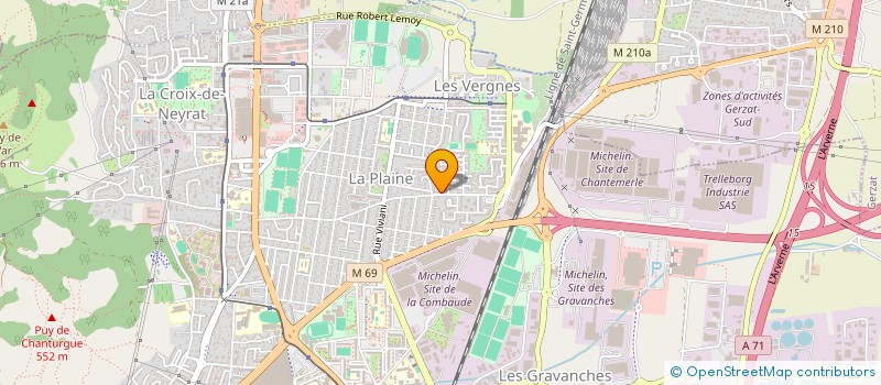 localisation de l'entreprise WAYSCORPORATION  CLERMONT-FERRAND