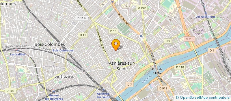 localisation de l'entreprise WAYTHER MULTIMEDIA à ASNIERES-SUR-SEINE