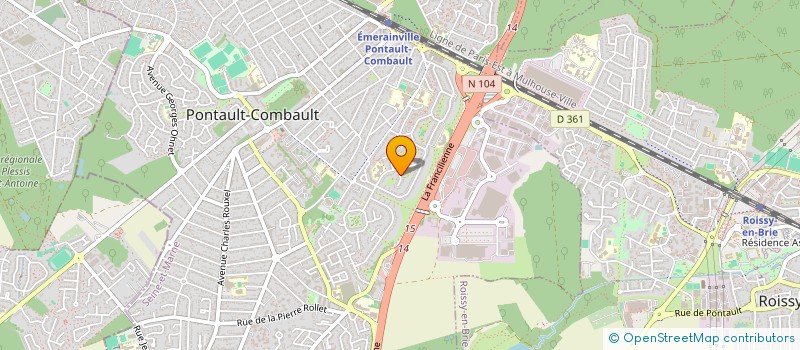 localisation de l'entreprise WAYTOSEE à PONTAULT-COMBAULT