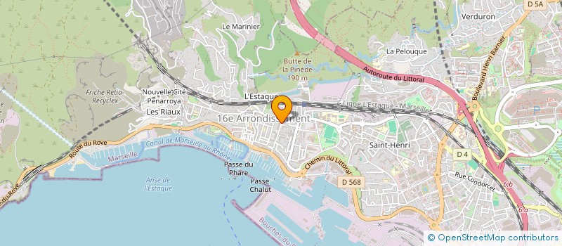 localisation de l'entreprise WAYTRANS à MARSEILLE