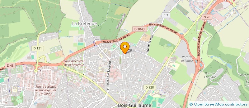 localisation de l'entreprise WAYWECAST à BOIS-GUILLAUME
